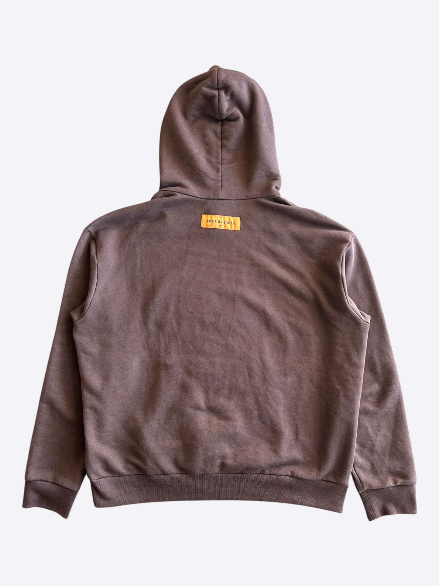 Louis Vuitton Brown Bee Embroidered Hoodie