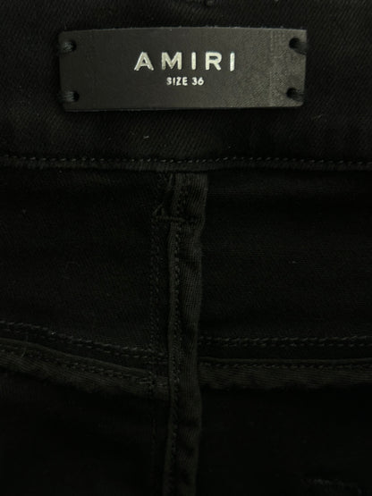 Amiri Black Patch MX1 Jeans