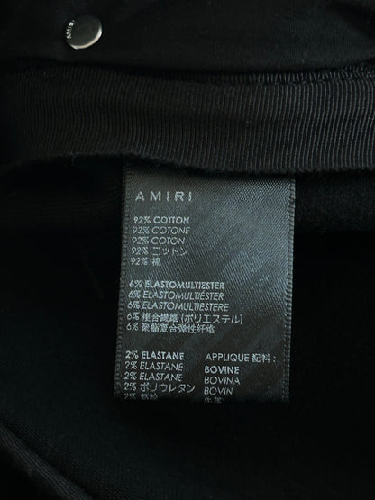 Amiri Black Patch MX1 Jeans