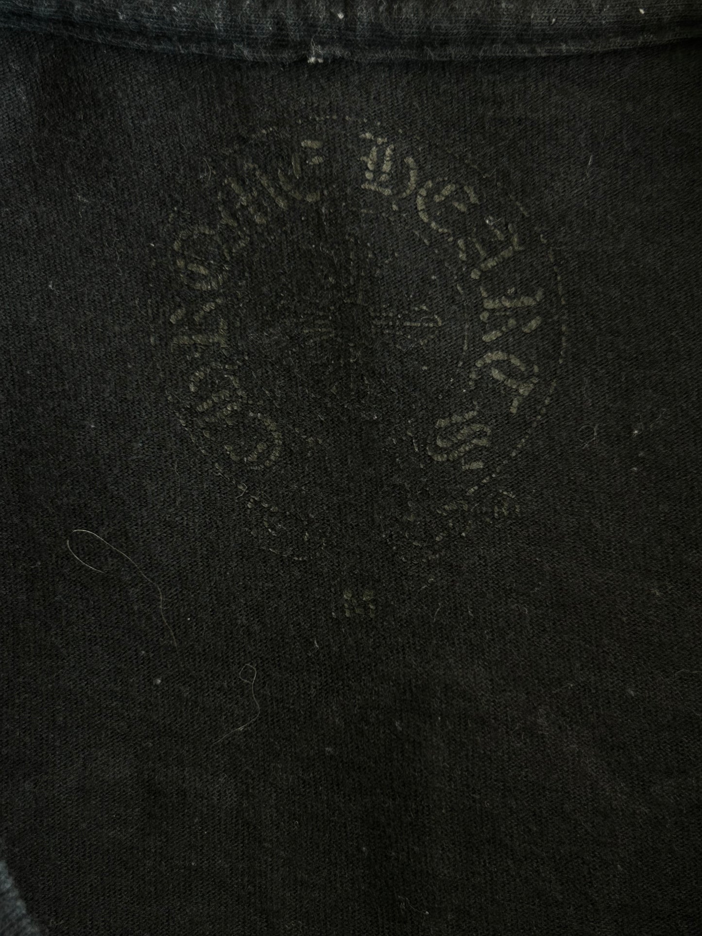 Chrome Hearts Black & White Jumbo Floral Cross T-Shirt