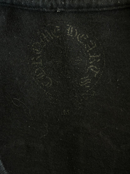 Chrome Hearts Black & White Jumbo Floral Cross T-Shirt