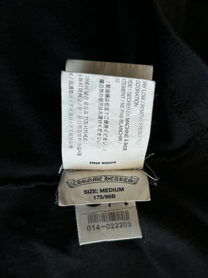 Chrome Hearts Black & White Jumbo Floral Cross T-Shirt