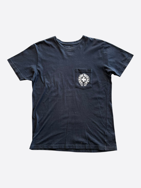 Chrome Hearts Black & White Tokyo Eyechart T-Shirt