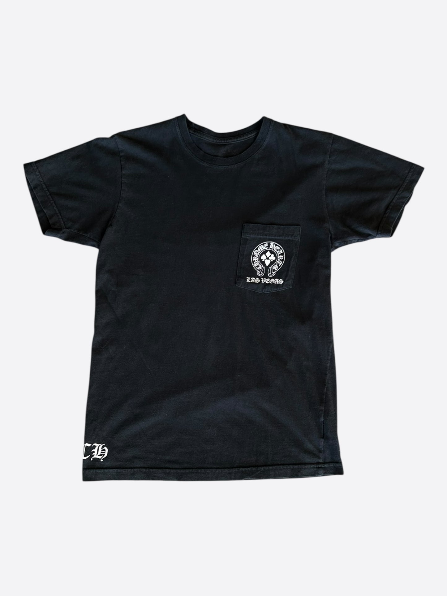 Chrome Hearts Black & White Welcome To Las Vegas T-Shirt