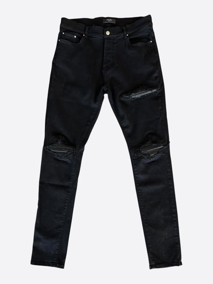 Amiri Black Patch MX1 Jeans