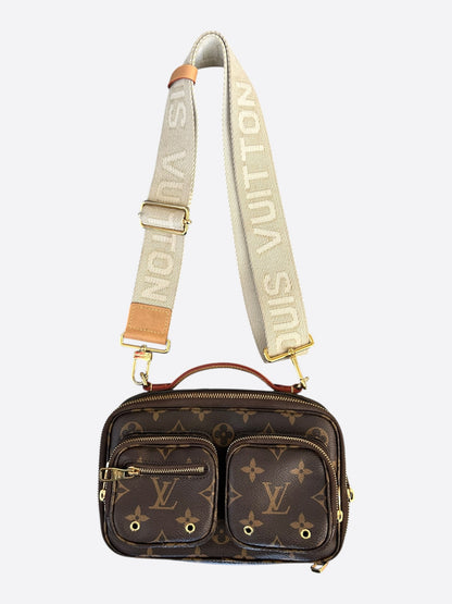 Louis Vuitton Brown Monogram Utility Cross Body Bag
