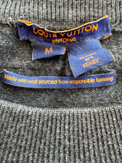 Louis Vuitton Charcoal Grey Employee Sweater