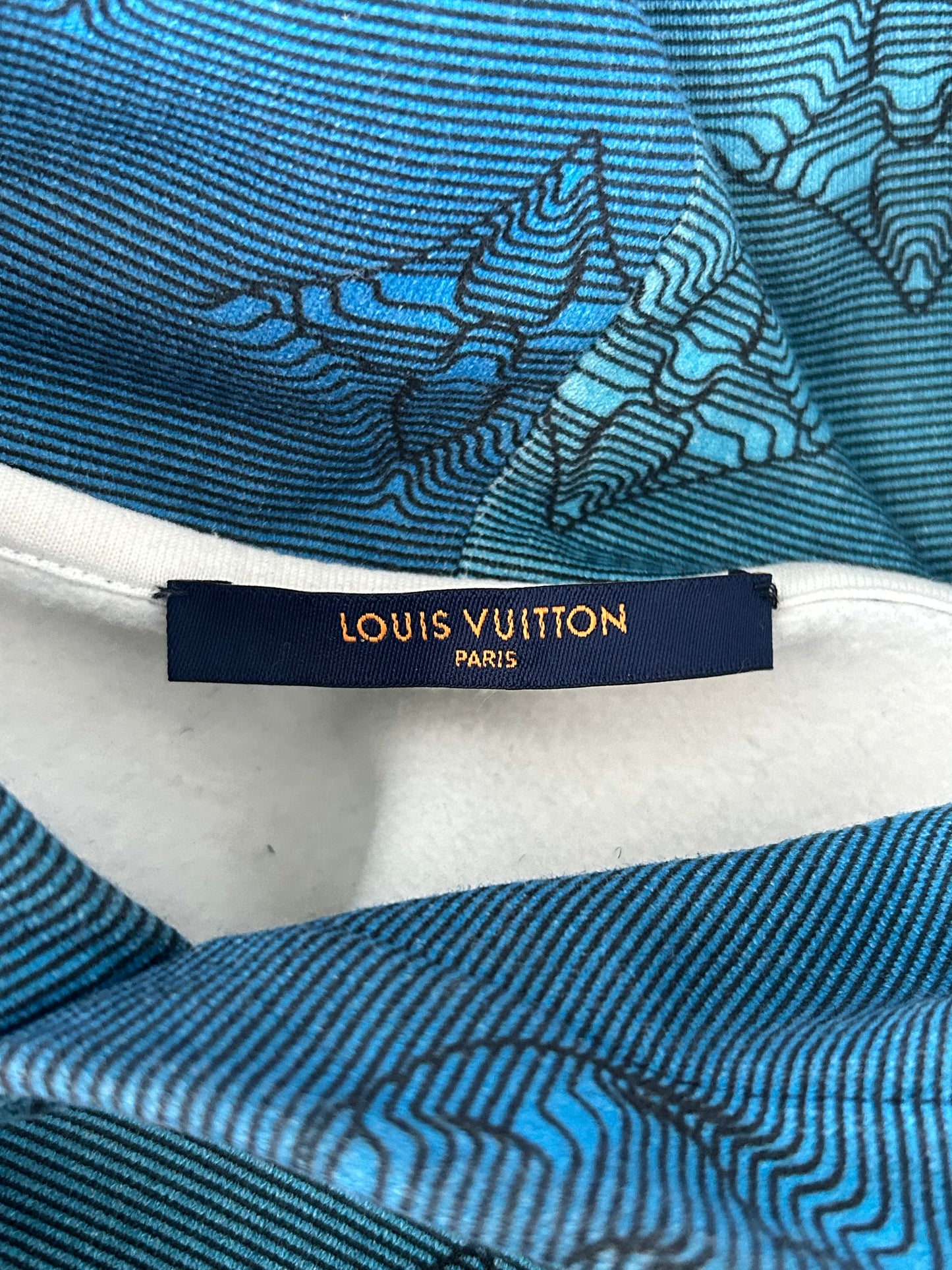 Louis Vuitton Blue 2054 Monogram Hoodie