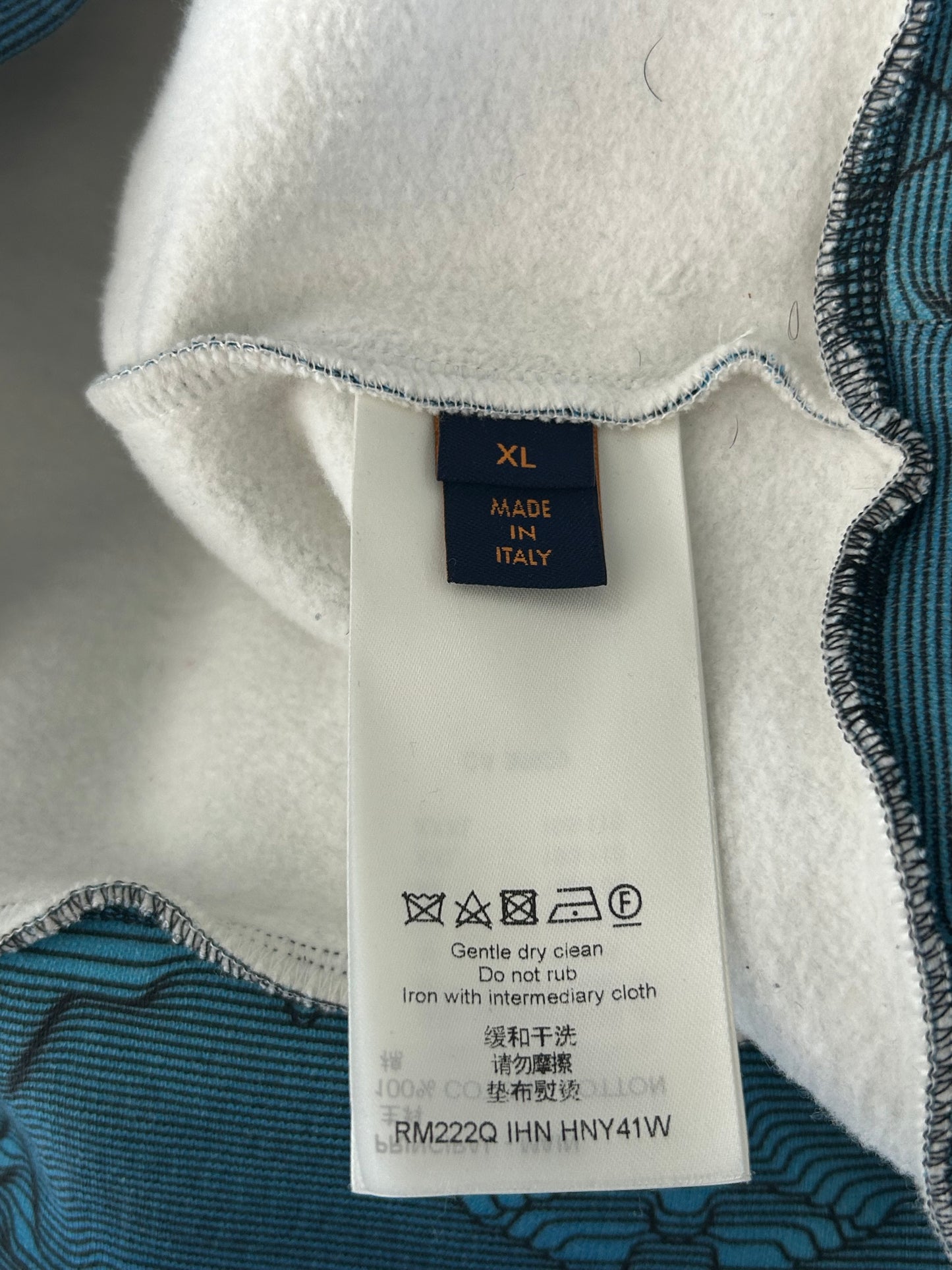 Louis Vuitton Blue 2054 Monogram Hoodie