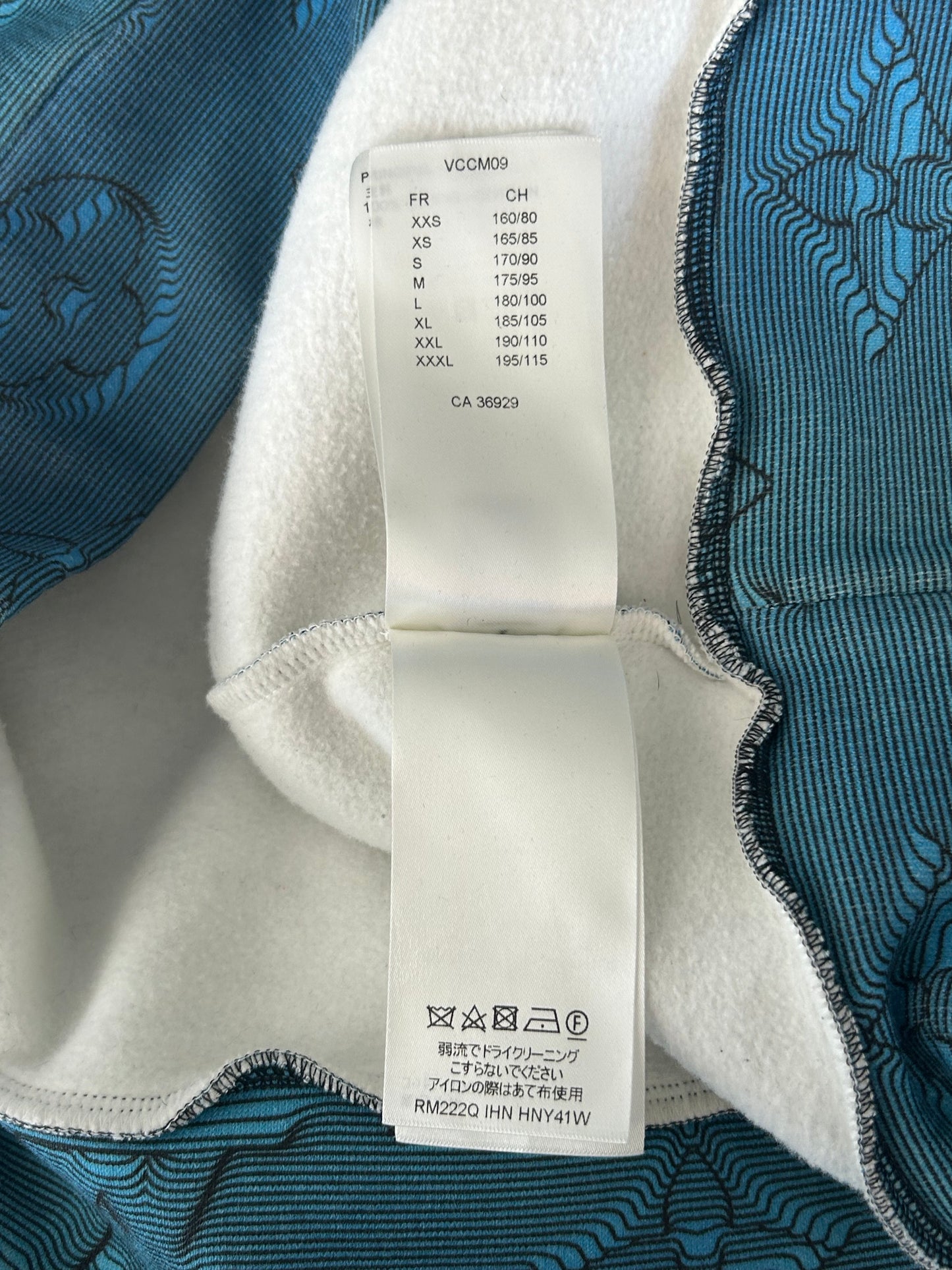 Louis Vuitton Blue 2054 Monogram Hoodie