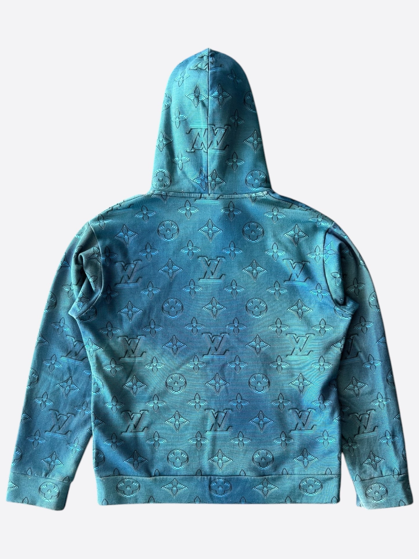 Louis Vuitton Blue 2054 Monogram Hoodie