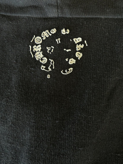Chrome Hearts Black & White Cross Logo Hoodie