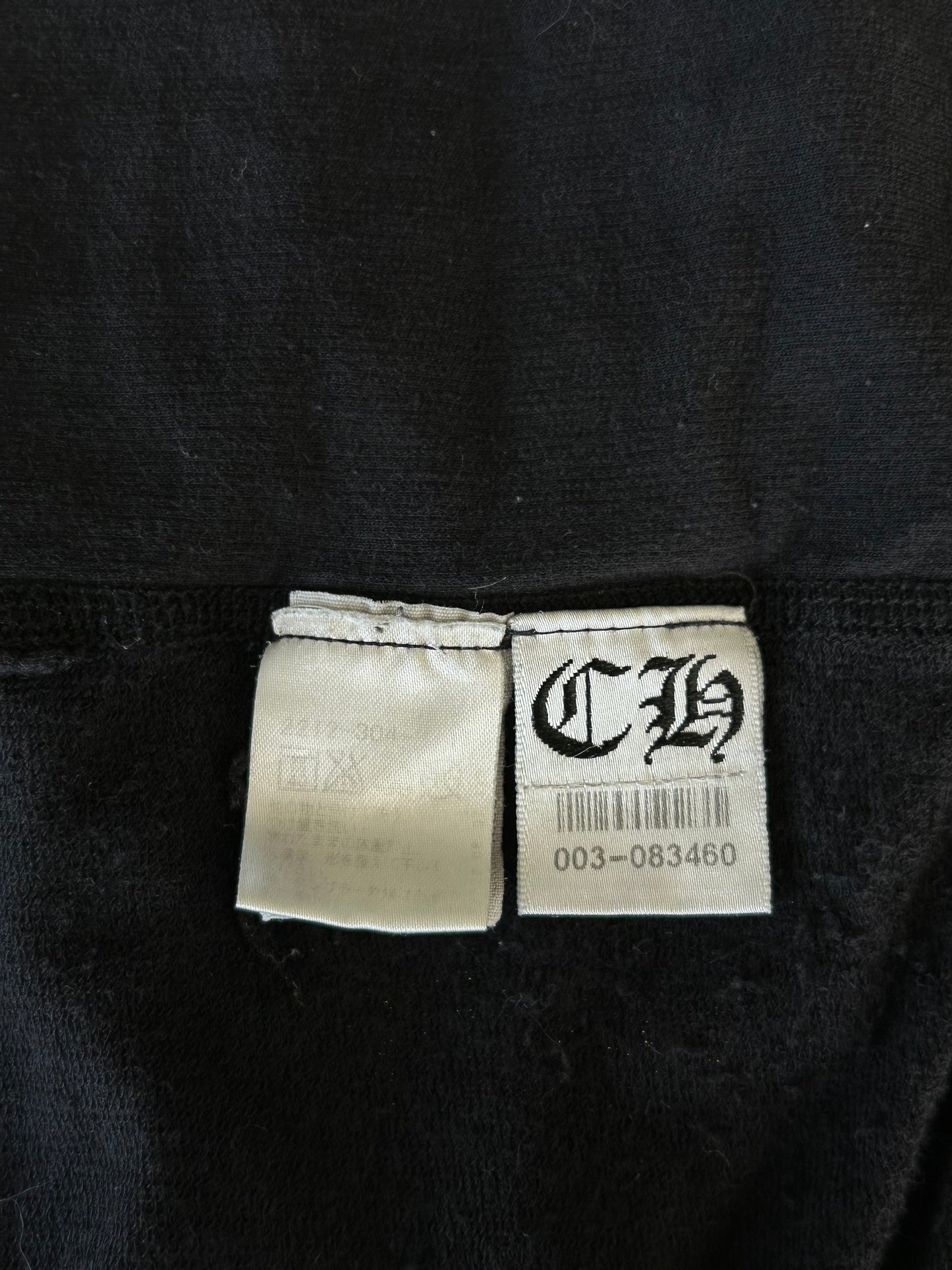 Chrome Hearts Black & White Cross Logo Hoodie