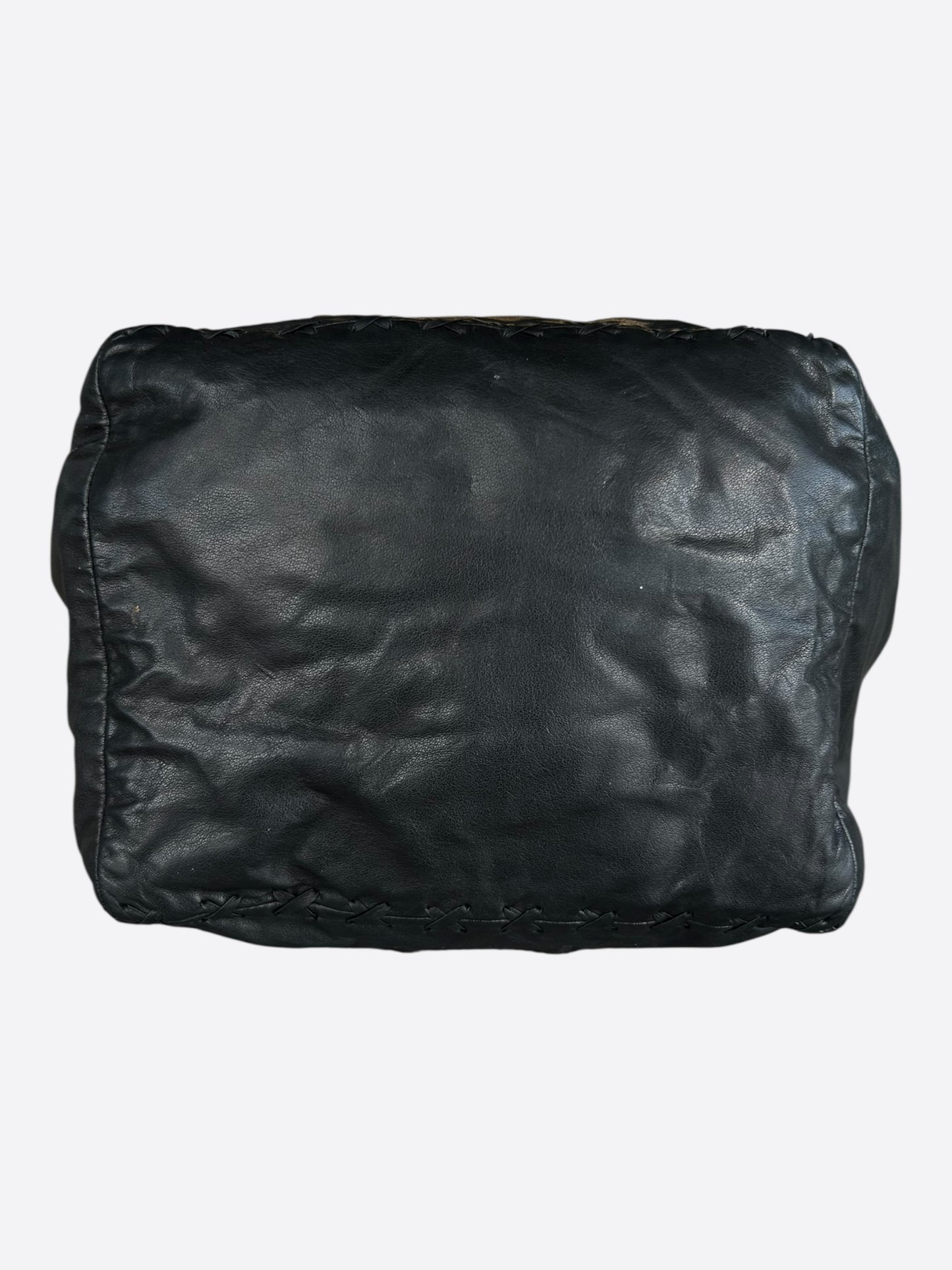 Chrome Hearts Black Dirty Knees Chiffon Dagger Bag