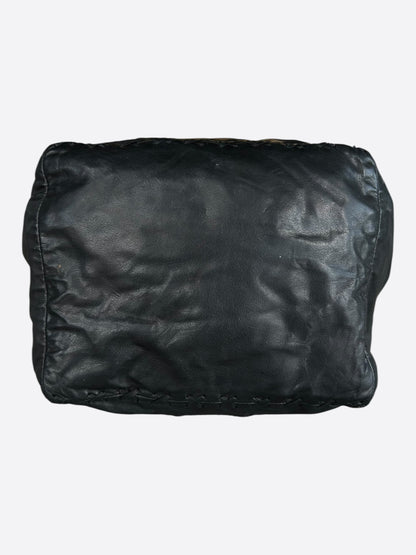 Chrome Hearts Black Dirty Knees Chiffon Dagger Bag