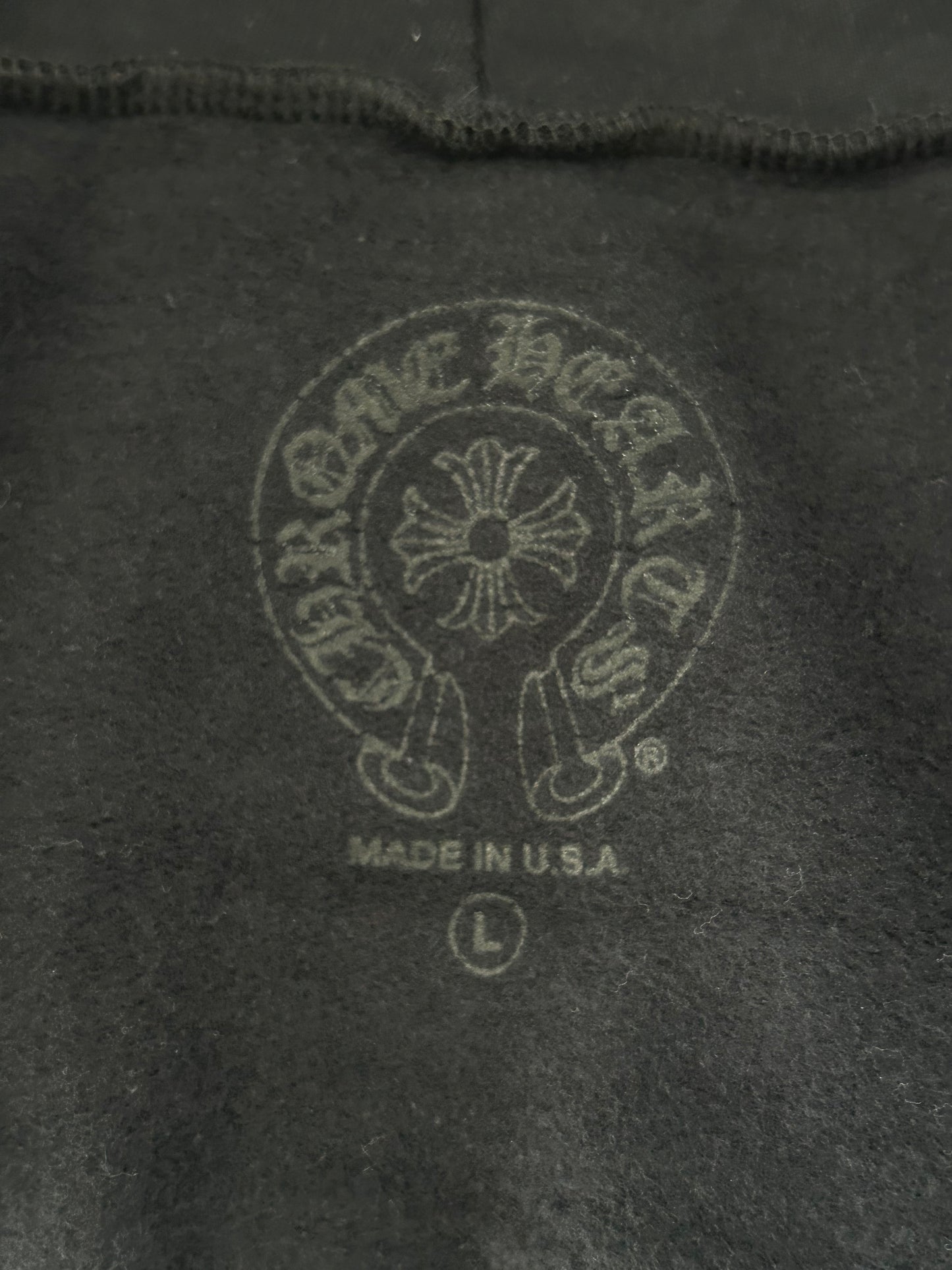 Chrome Hearts Black, White & Pink Deadly Doll Zip Up Hoodie