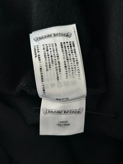 Chrome Hearts Black, White & Pink Deadly Doll Zip Up Hoodie