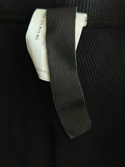 Chrome Hearts Black & White CH Logo Embroidered Thermal Women's Shorts