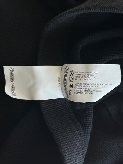 Chrome Hearts Black & White CH Logo Embroidered Thermal Women's Shorts