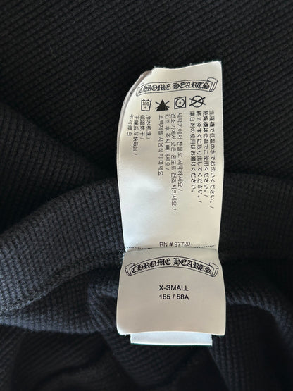 Chrome Hearts Black & White CH Logo Embroidered Thermal Women's Shorts