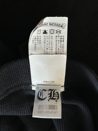 Chrome Hearts Black & White CH Logo Embroidered Thermal Women's Shorts