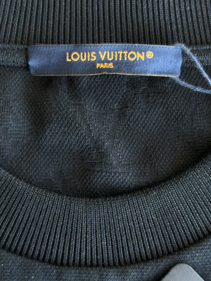 Louis Vuitton Black Monogram Pocket T-Shirt