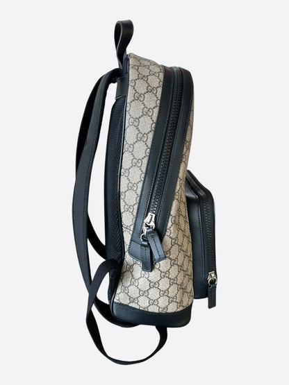 Gucci Beige & Black GG Supreme Backpack