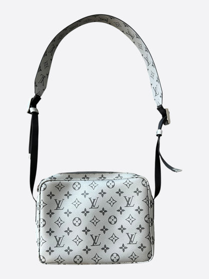 Louis Vuitton Silver Monogram Outdoor Messenger Bag