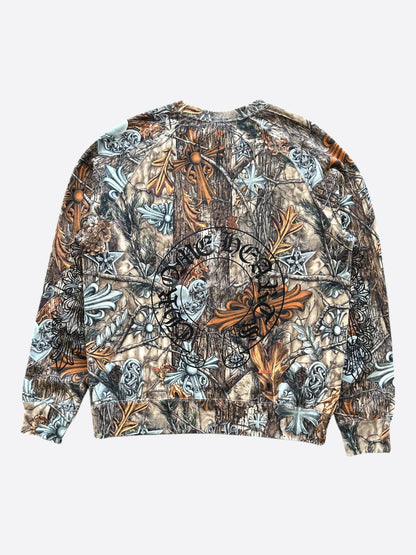 Chrome Hearts Nike NOCTA Camouflage Horseshoe Logo Sweater