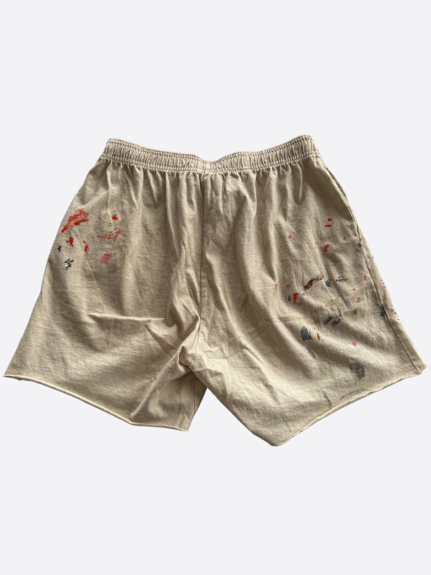 Gallery Dept Vintage White Paint Splatter Insomnia Shorts