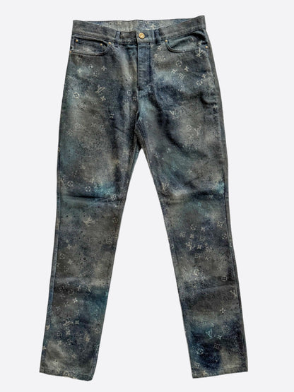 Louis Vuitton Dark Blue Galaxy Monogram Jeans