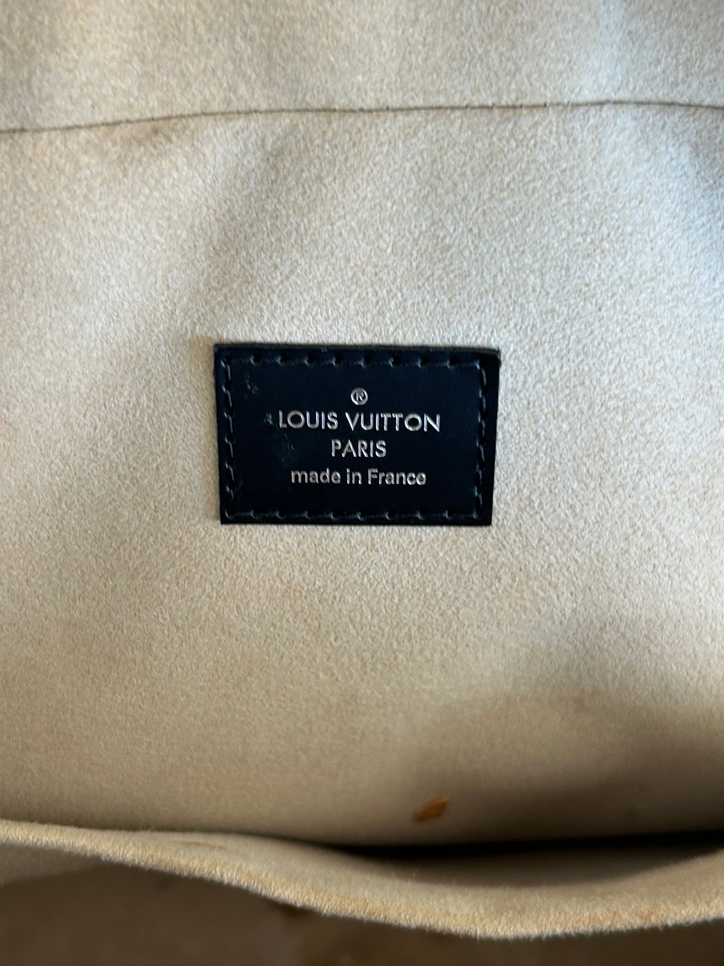 Louis Vuitton Brown & Black Monogram Canvas Dora Soft MM Bag