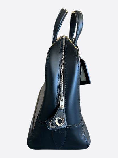 Louis Vuitton Brown & Black Monogram Canvas Dora Soft MM Bag