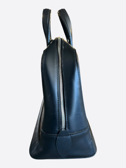 Louis Vuitton Brown & Black Monogram Canvas Dora Soft MM Bag