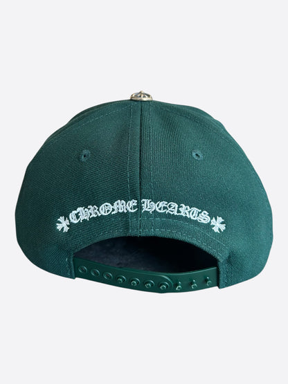Chrome Hearts Green & White CH Logo Hat