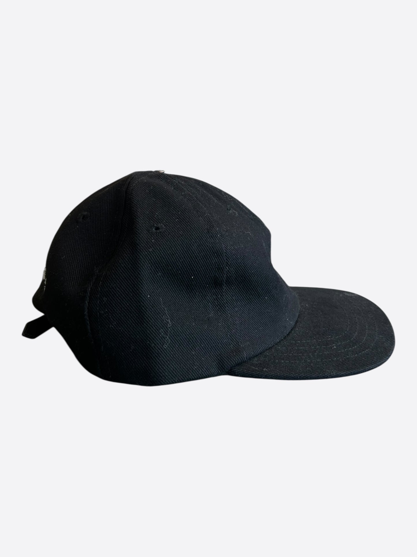 Chrome Hearts Matty Boy Black Embroidered Chomper Hat
