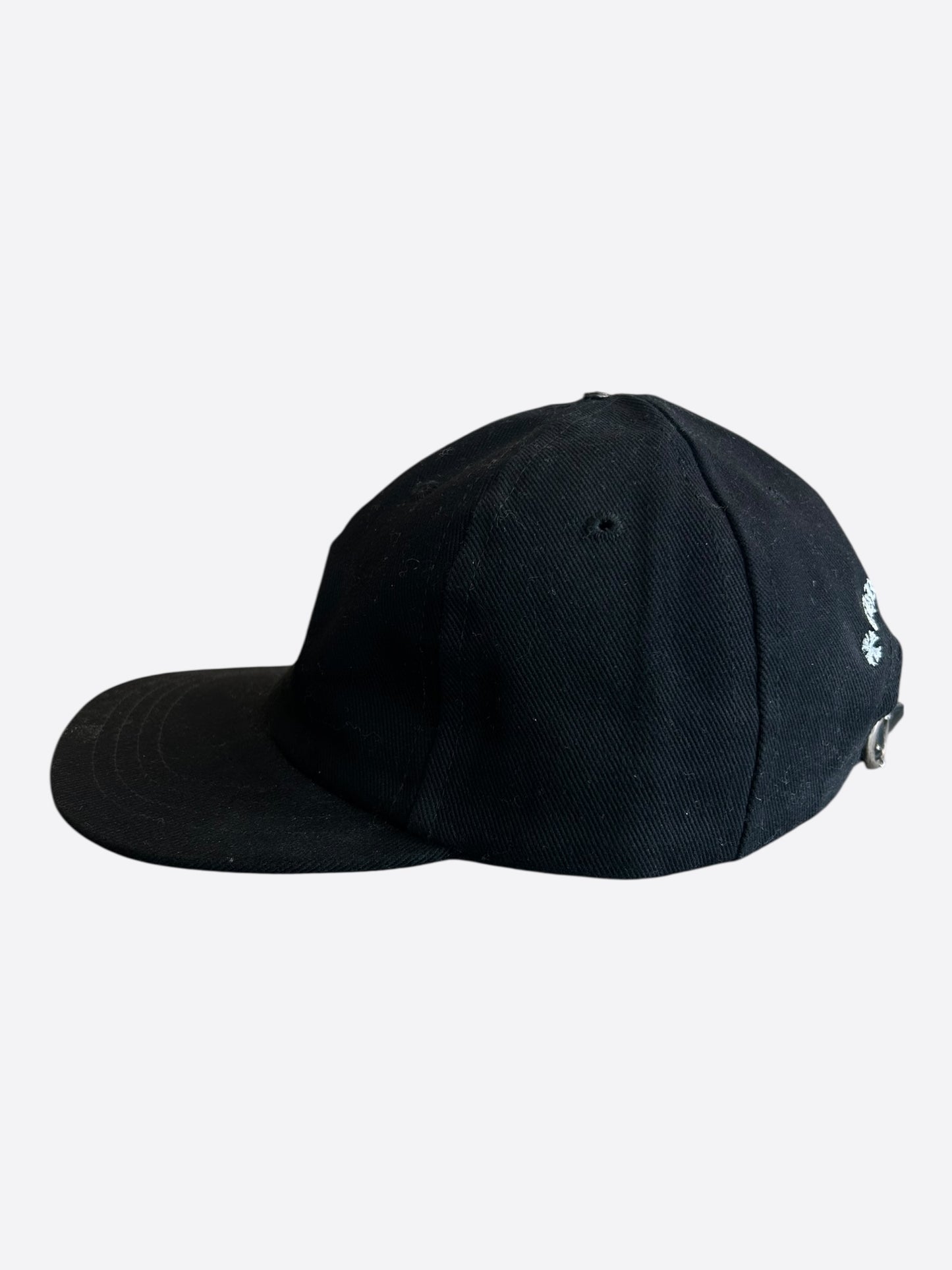 Chrome Hearts Matty Boy Black Embroidered Chomper Hat