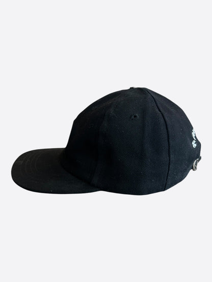 Chrome Hearts Matty Boy Black Embroidered Chomper Hat