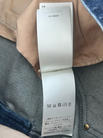 Louis Vuitton Blue Monogram Carpenter Denim Shorts