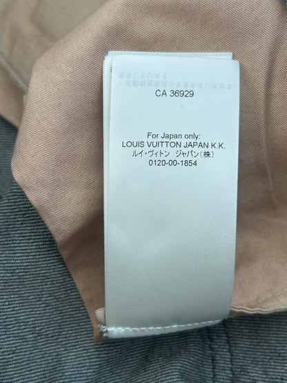 Louis Vuitton Blue Monogram Carpenter Denim Shorts