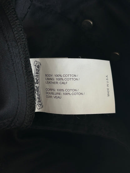 Chrome Hearts Black Cheetah & Green Cross Patch Chino Pants