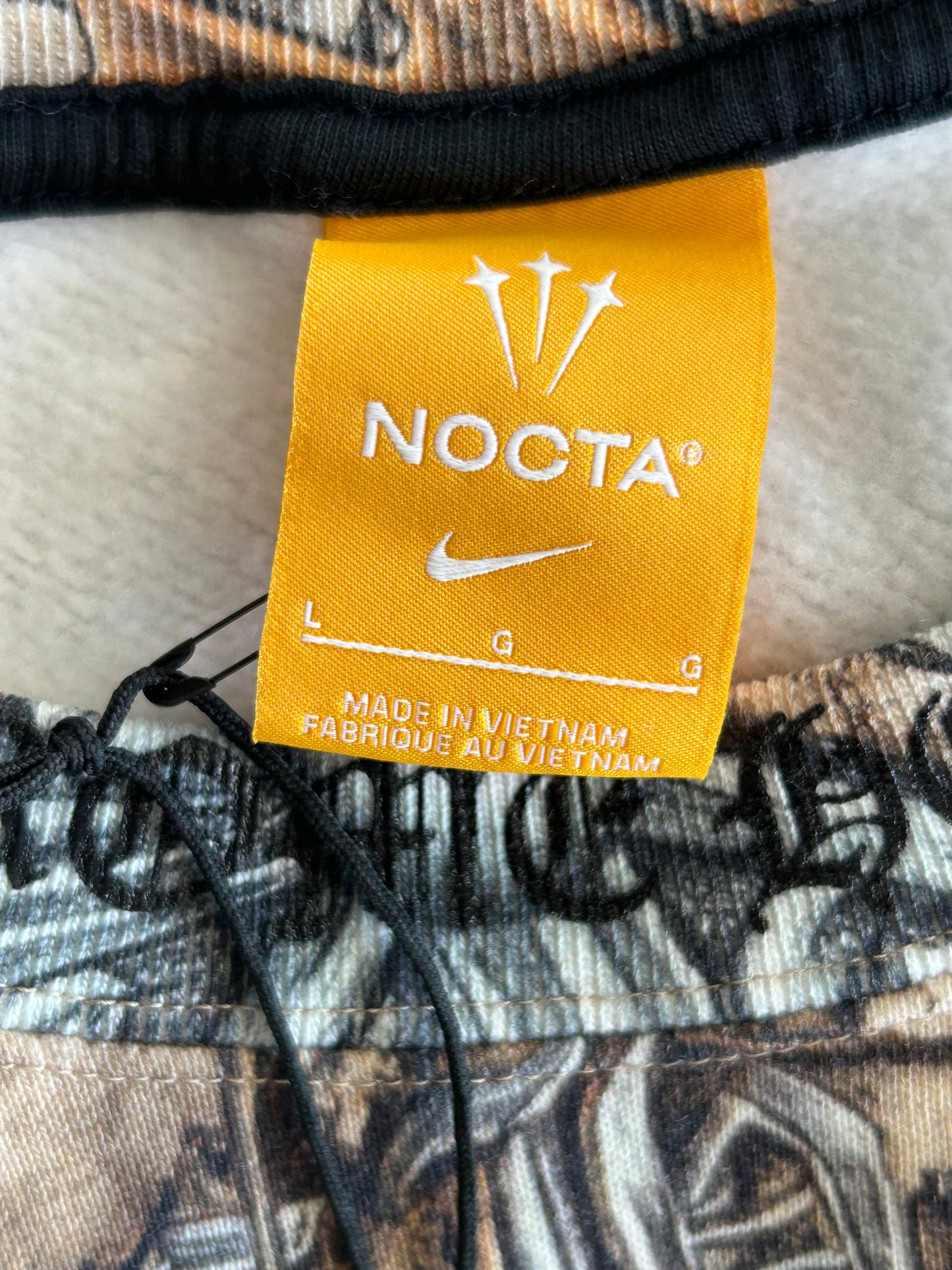Chrome Hearts Nike NOCTA Camouflage Horseshoe Logo Sweater