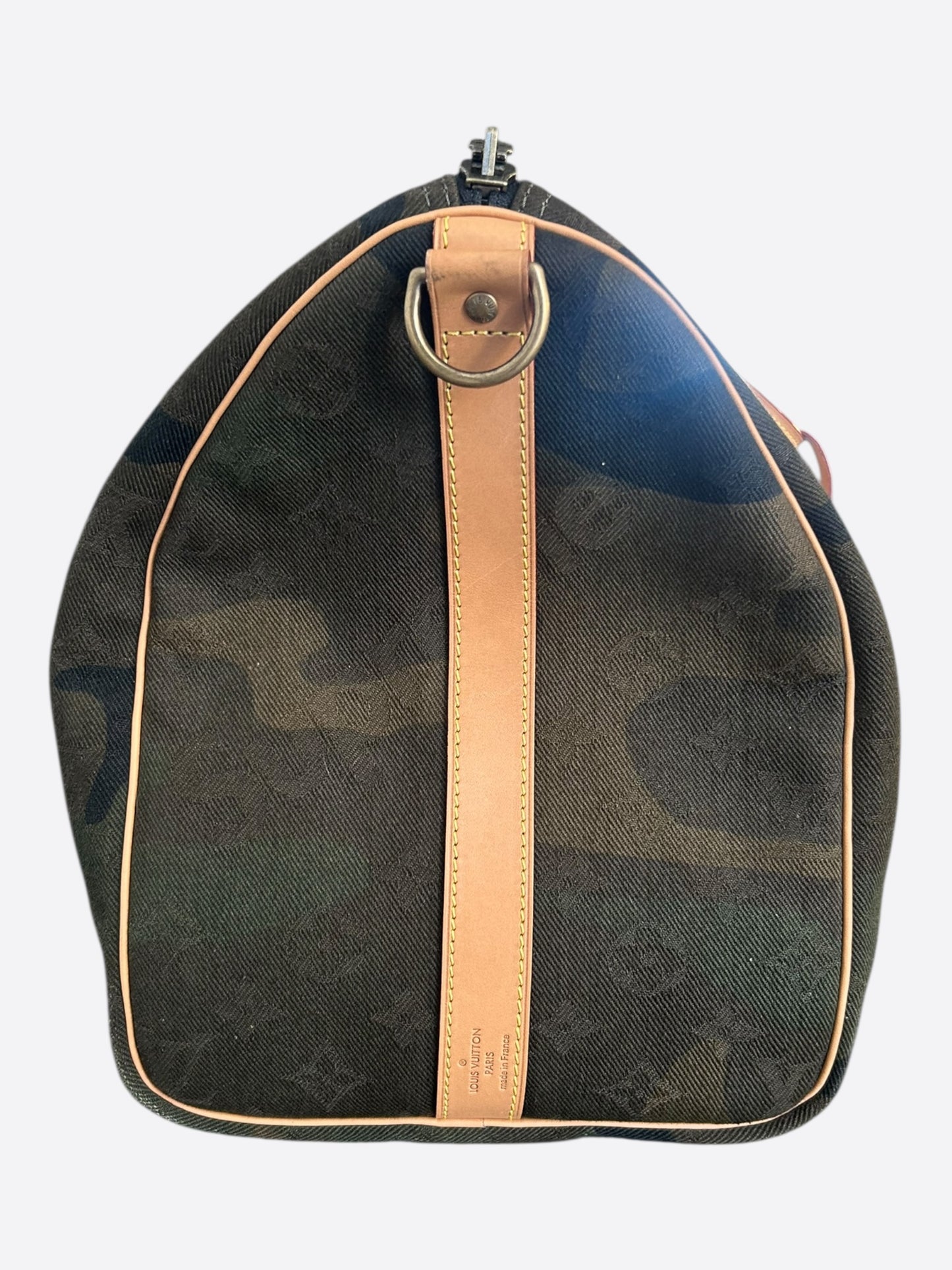 Louis Vuitton Supreme Camouflage Monogram Keepall 45