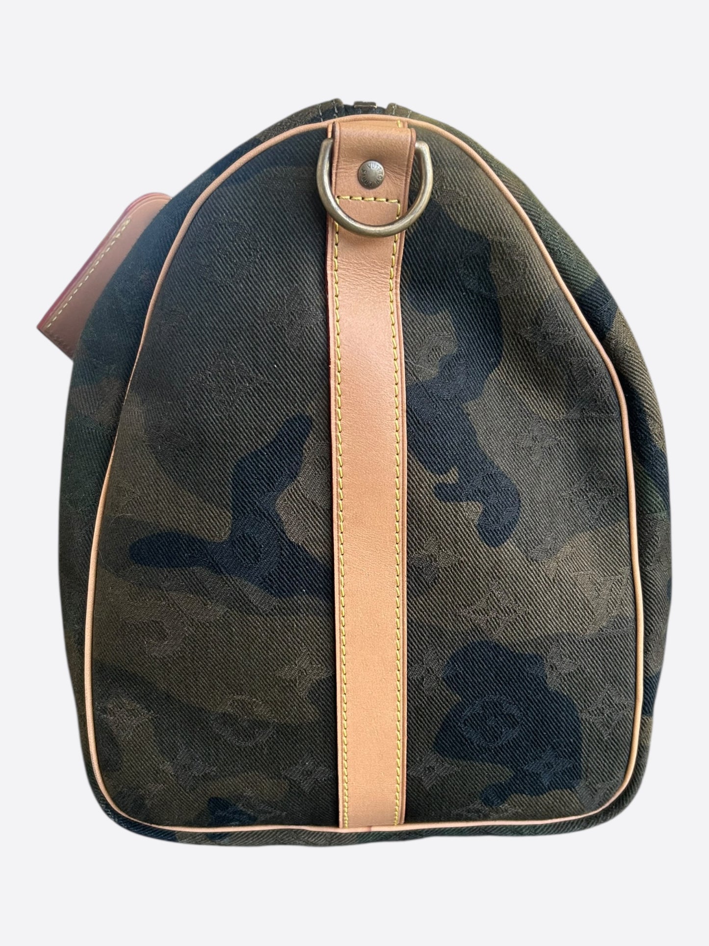 Louis Vuitton Supreme Camouflage Monogram Keepall 45
