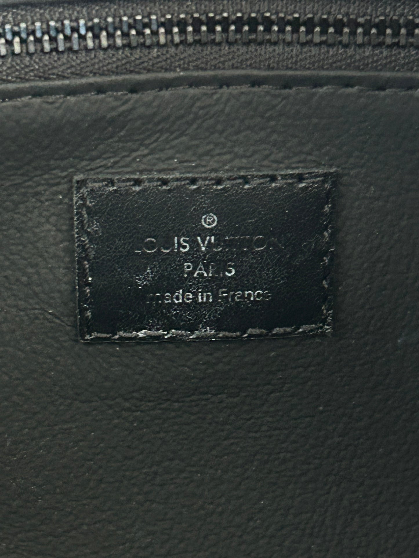 Louis Vuitton Grey & Turquoise Monogram Dopp Kit