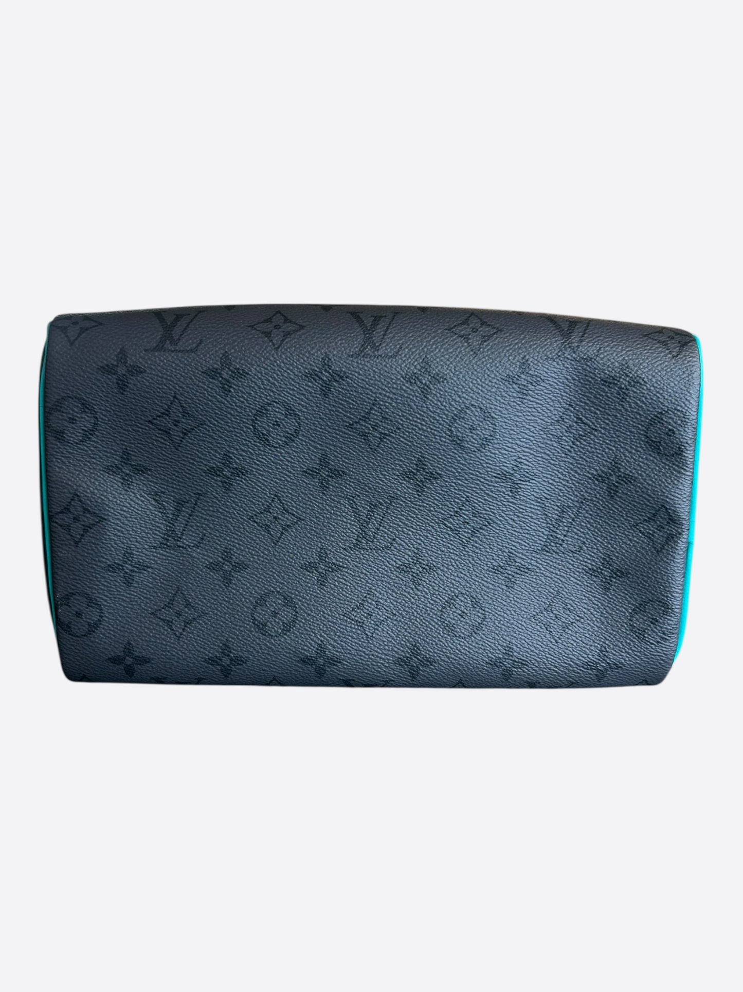 Louis Vuitton Grey & Turquoise Monogram Dopp Kit