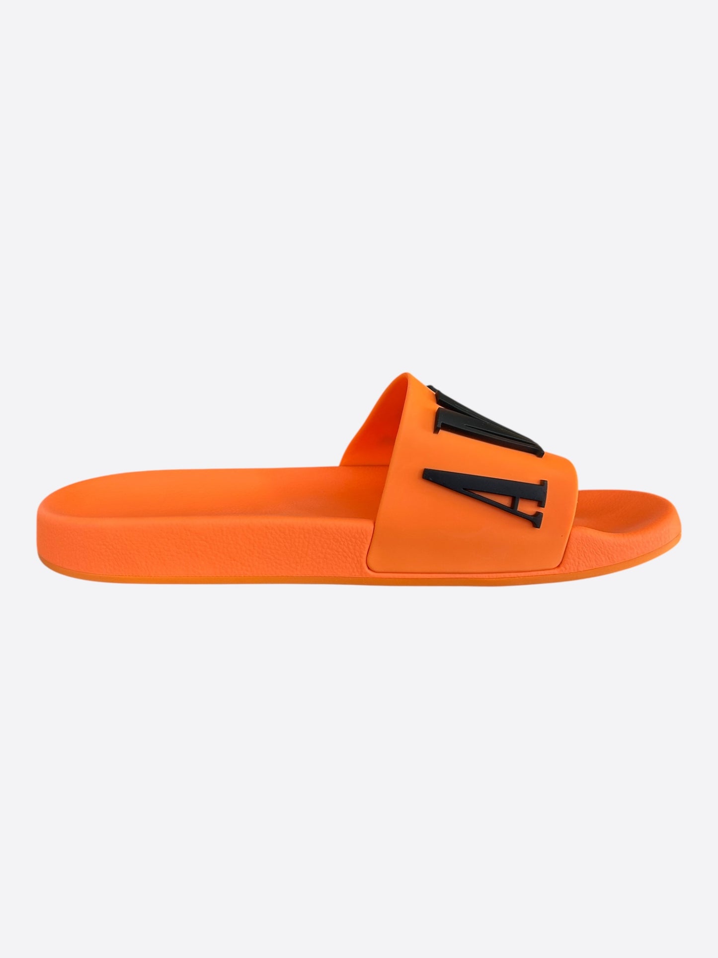 Amiri Orange & Black Logo Slides
