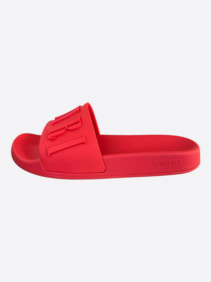 Amiri Red Logo Slides