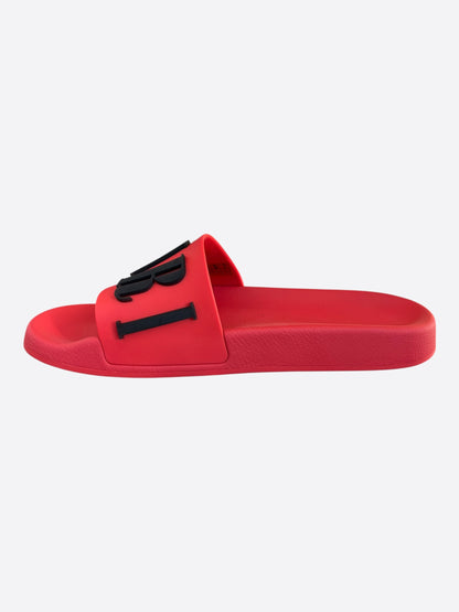Amiri Red & Black Logo Slides