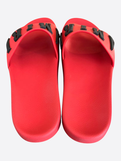 Amiri Red & Black Logo Slides